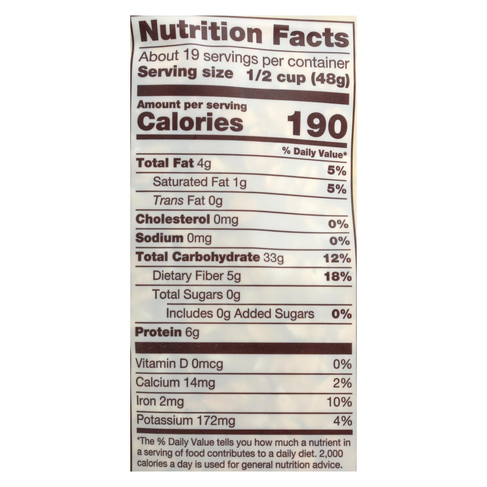 Bob's Red Mill Old Fashioned Rolled Oats (Pack of 4 - 32 Oz.) Gluten Free