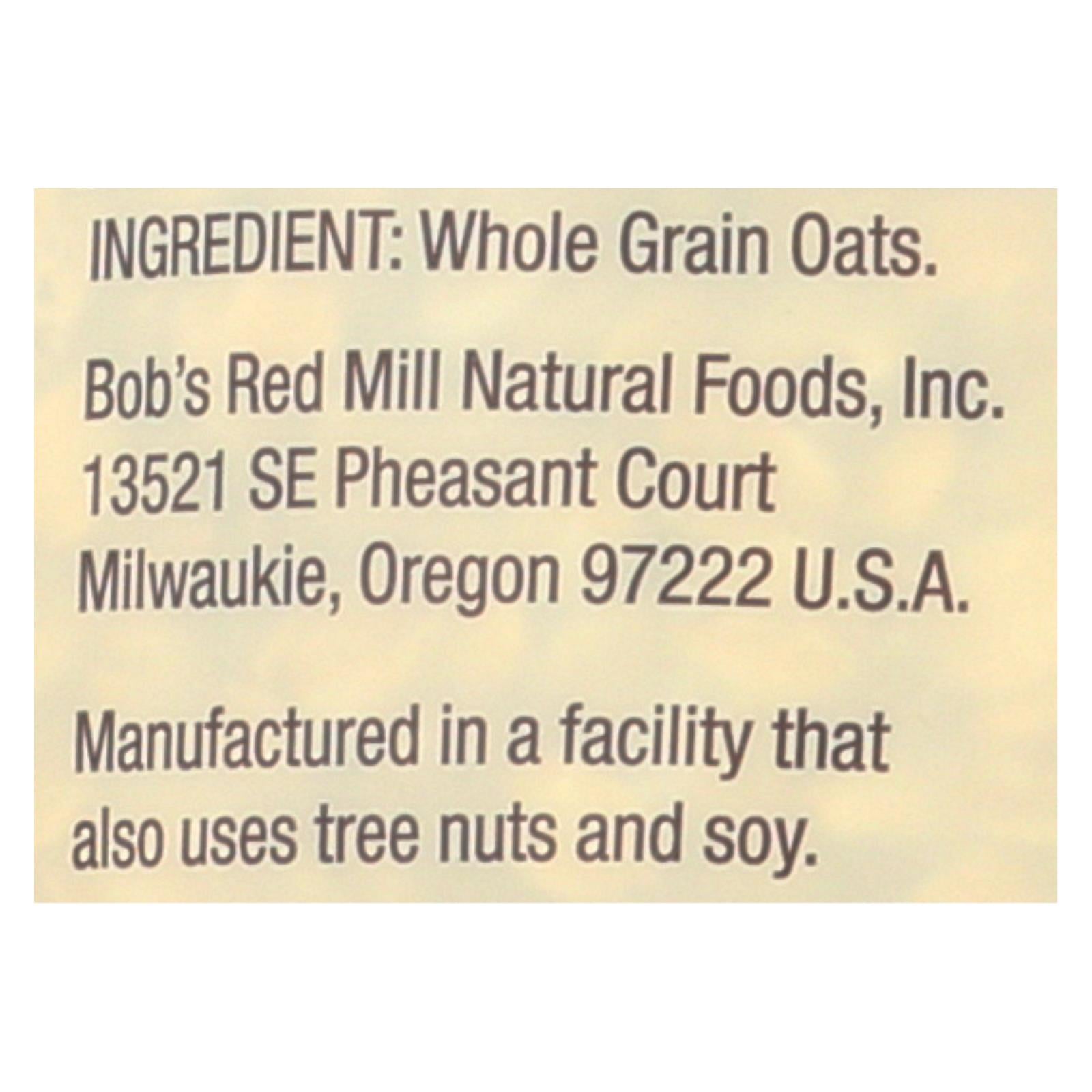 Bob's Red Mill Old Fashioned Rolled Oats (Pack of 4 - 32 Oz.) Gluten Free