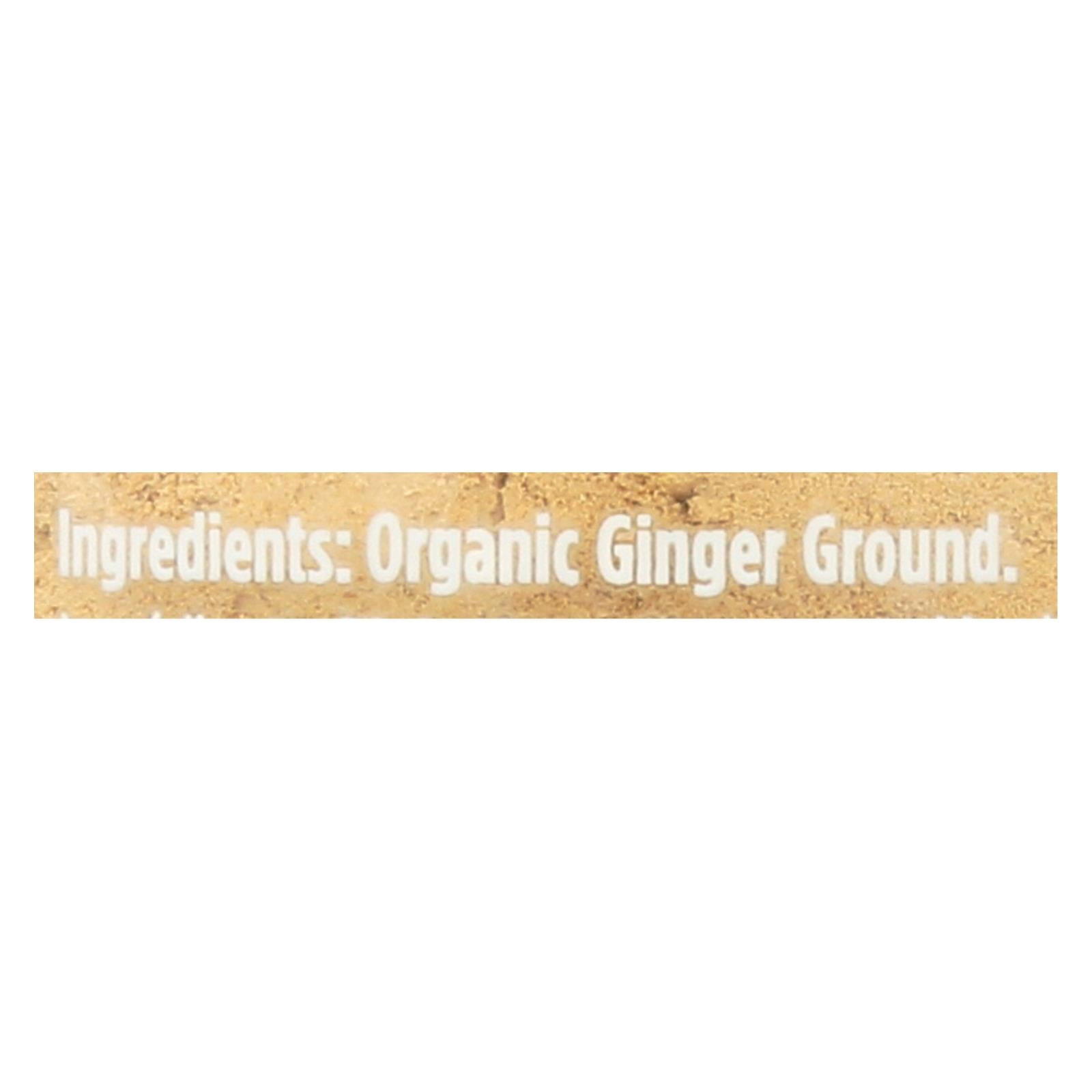 Spicely Organics, Organic Ground Ginger, 1.2 oz (Pack of 3)