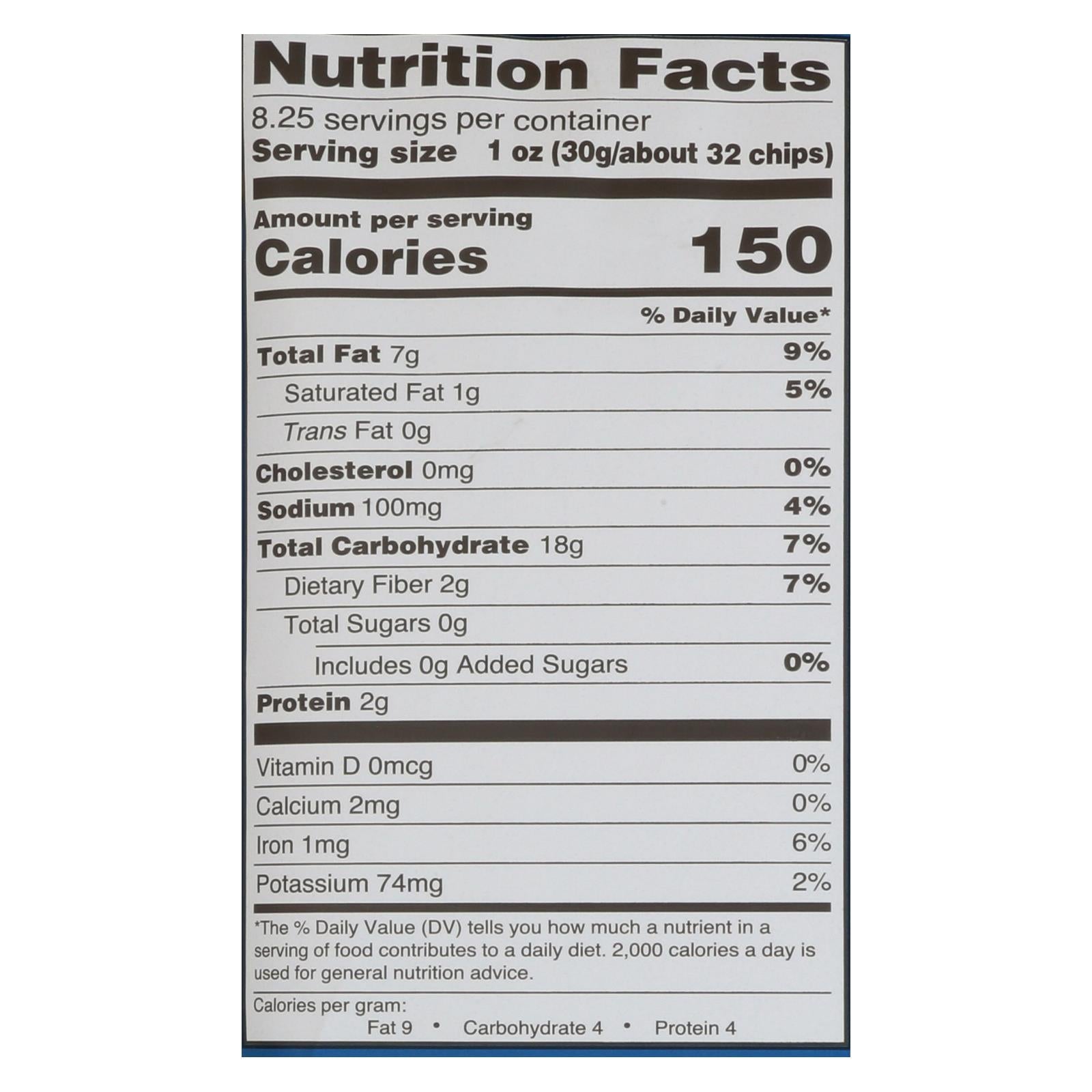 R.W. Garcia Organic Yellow Corn Chips (12 - 8.25 Oz. Packs)