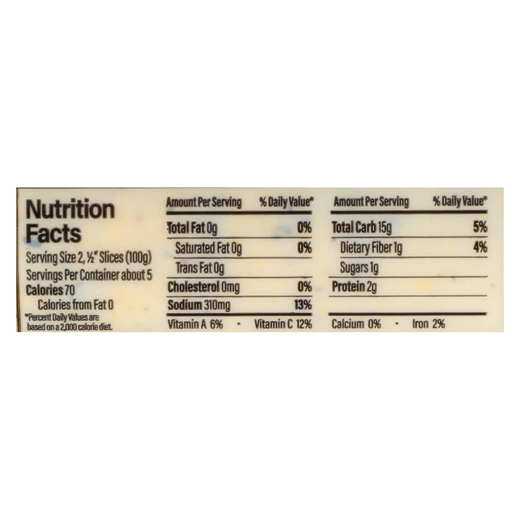 Food Merchants Organic Basil Garlic Polenta, 12 Pack - 18 Oz.