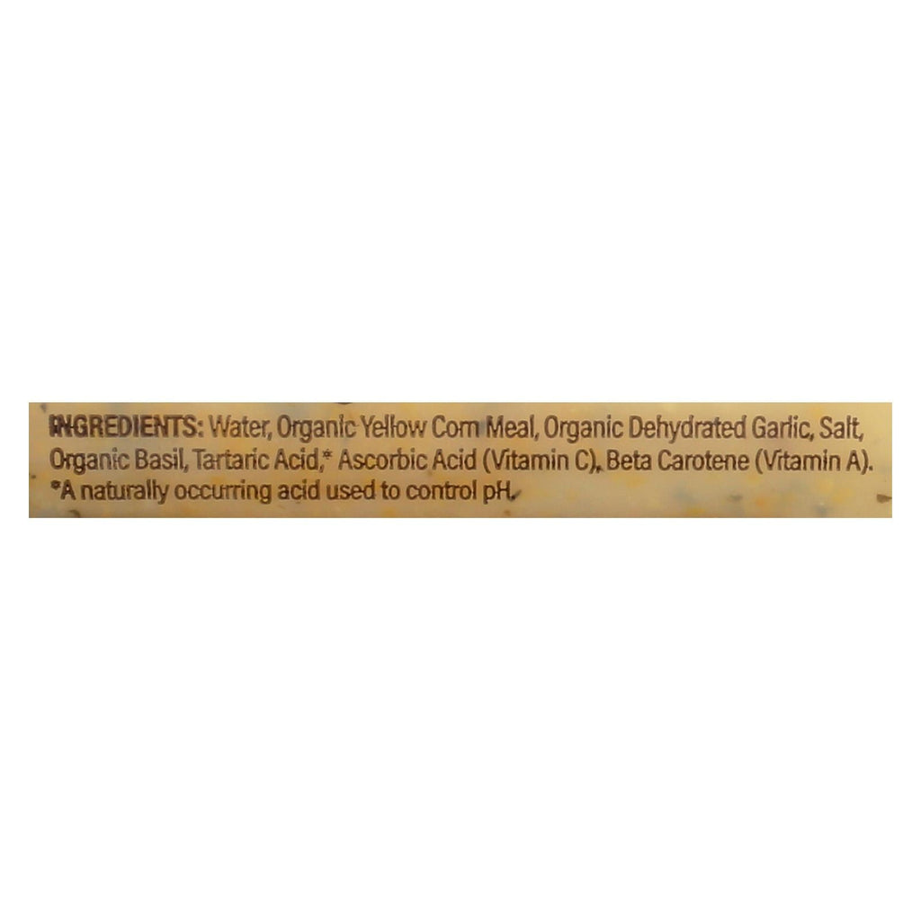 Food Merchants Organic Basil Garlic Polenta, 12 Pack - 18 Oz.