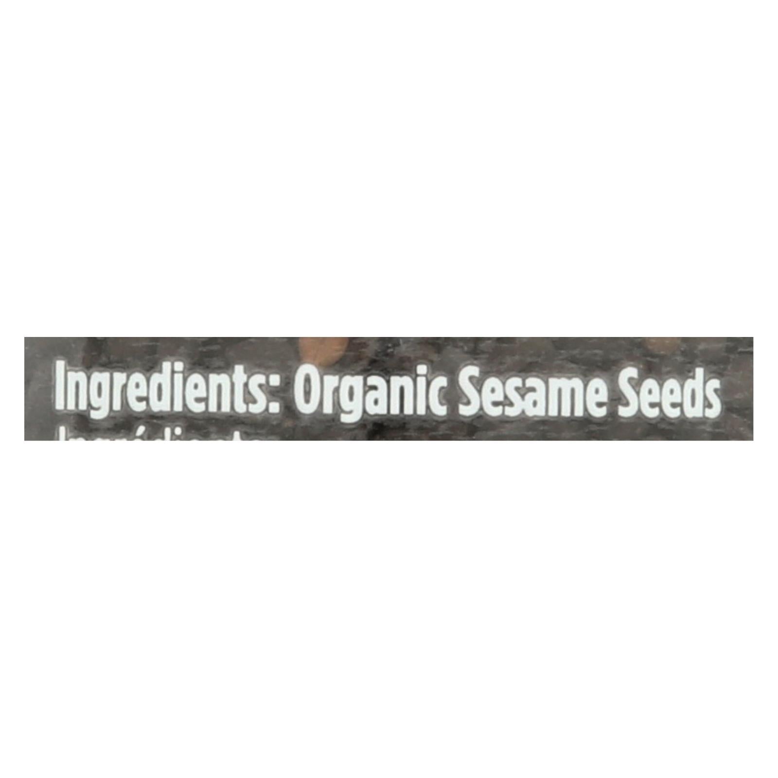 Spicely Organics Organic Black Sesame Seeds (Pack of 3 - 2 Oz.)