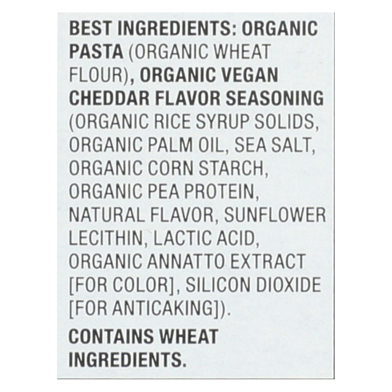 Annie's Homegrown Vegan Macaroni & Cheese - 6 Oz. Organic Cheddar (Pack of 12)