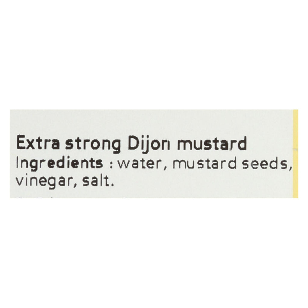 Beaufor Extra Strong Dijon Mustard, 7.05 Oz., Pack of 12, Premium French Mustard
