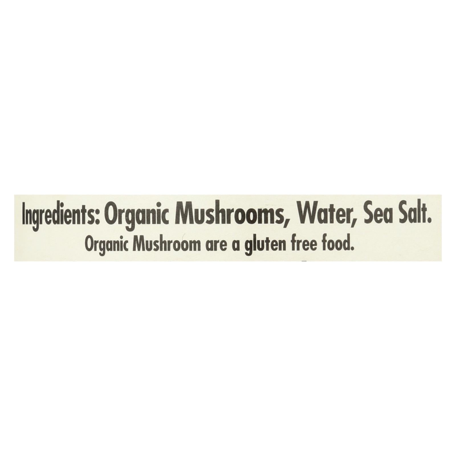 Native Forest Organic White Mushrooms, Pieces and Stems, 4 oz. (Pack of 12)