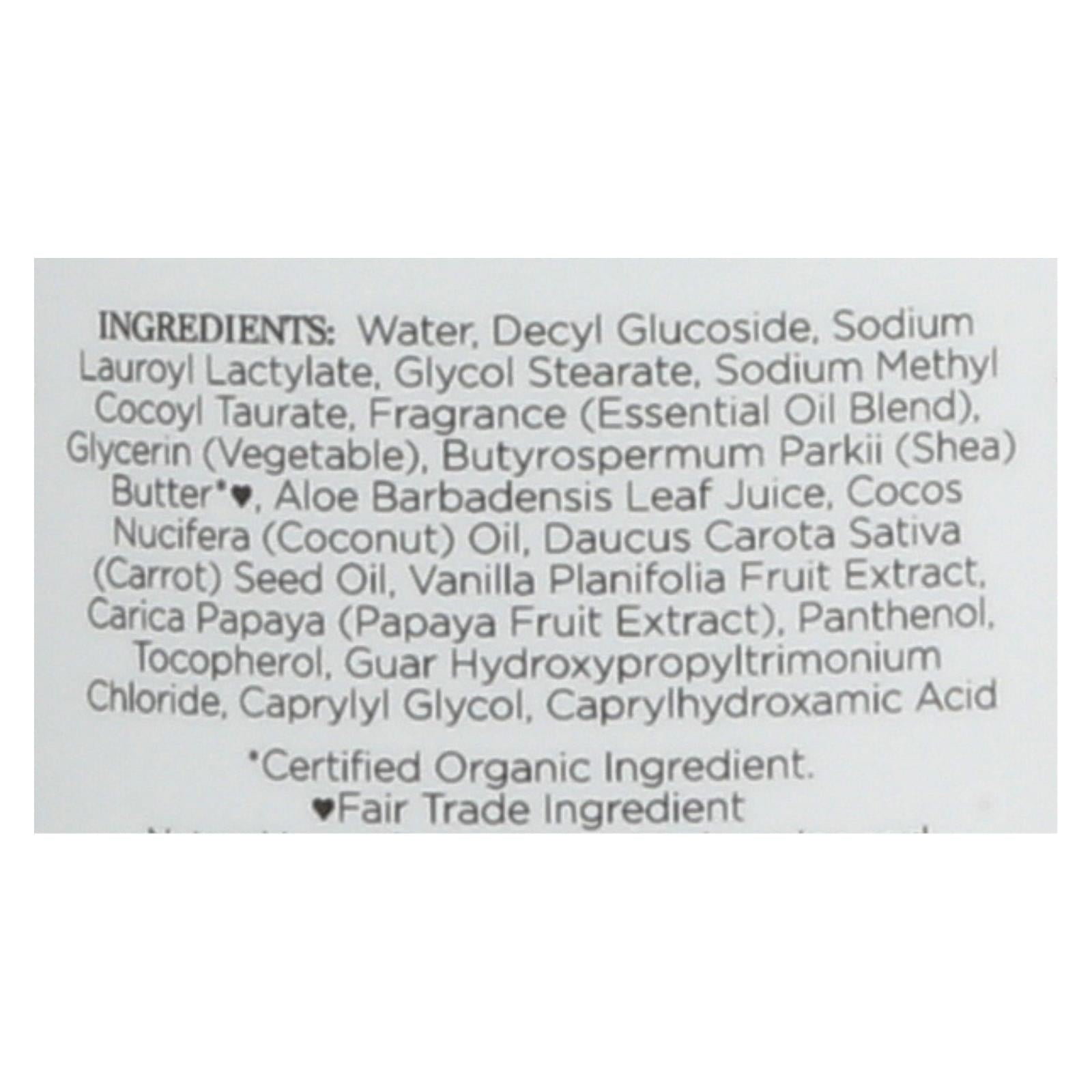 Nubian Heritage Coconut & Papaya Revitalizing Body Wash (13 Fl Oz)