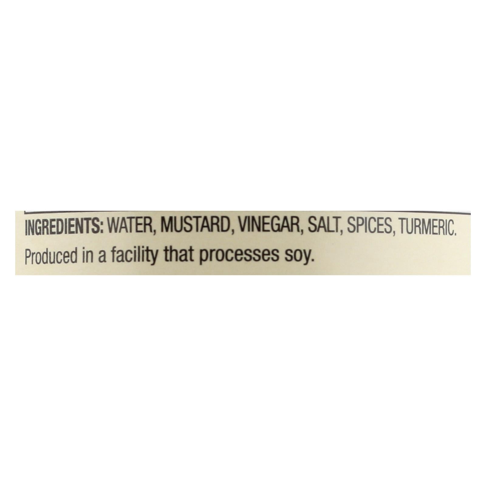 Ka'me Premium American Hot Mustard (Pack of 12 - 7.25 Oz.)