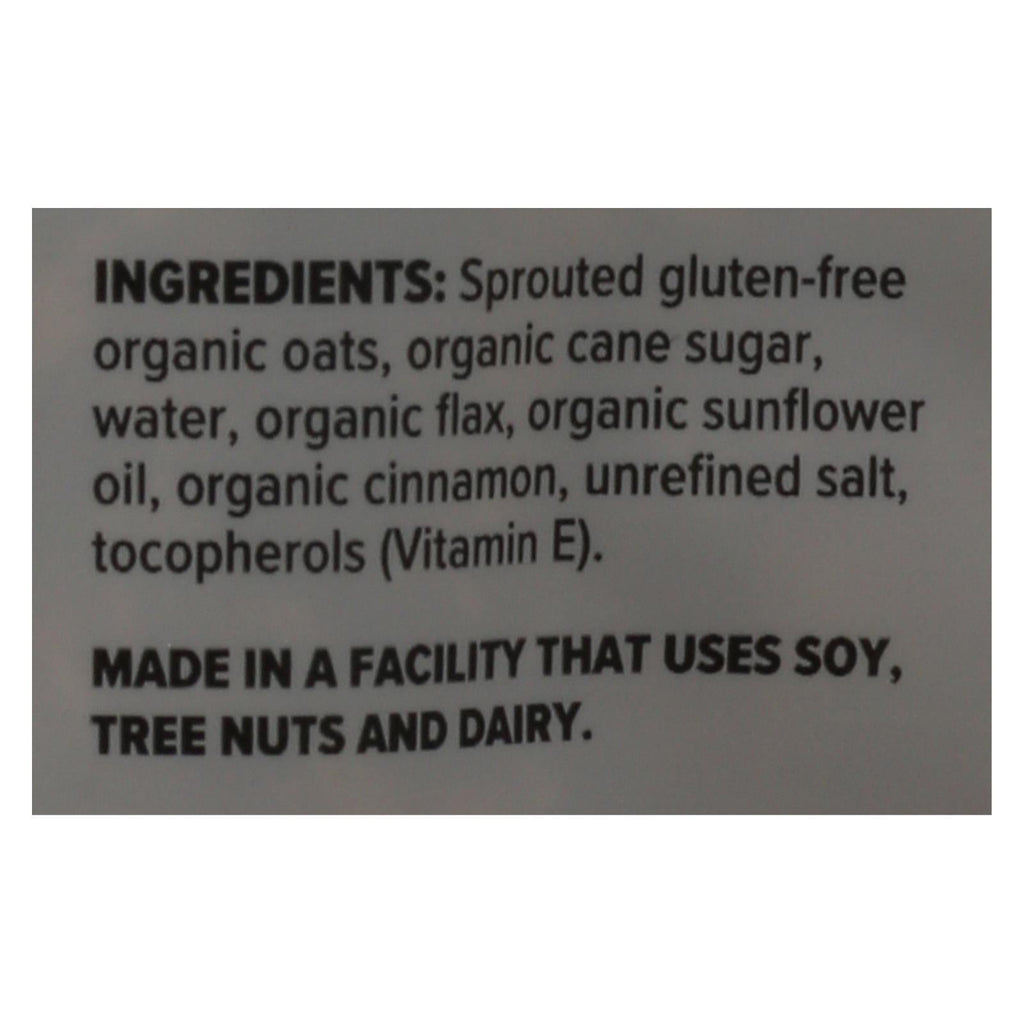 One Degree Organic Foods Cinnamon Flax Granola - Sprouted Oats - 11 Oz. (Pack of 6)