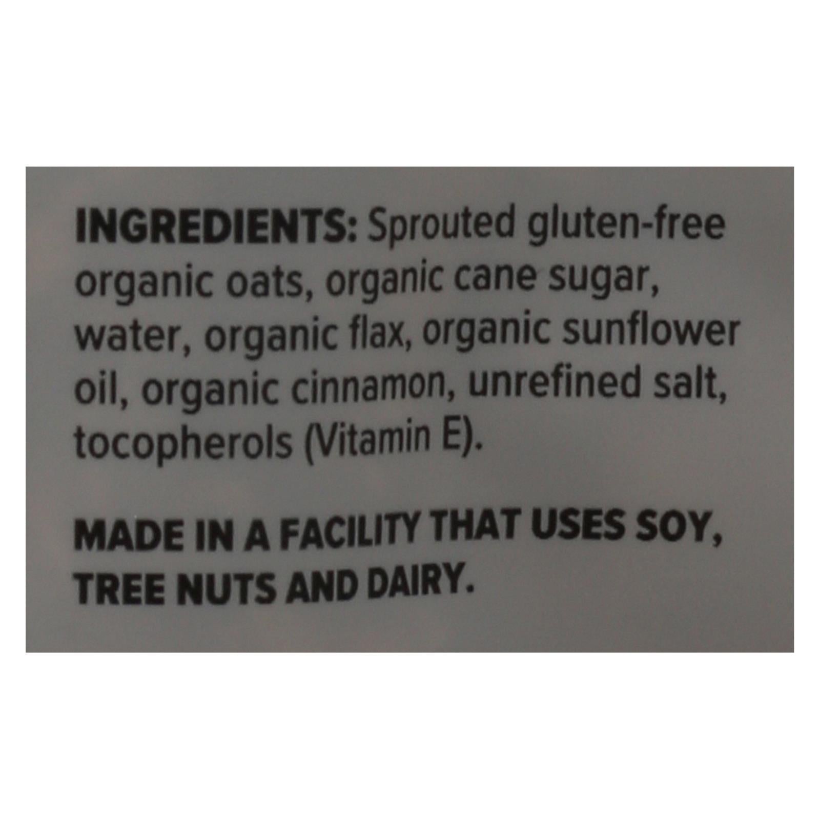 One Degree Organic Foods Cinnamon Flax Granola - Sprouted Oats - 11 Oz. (Pack of 6)