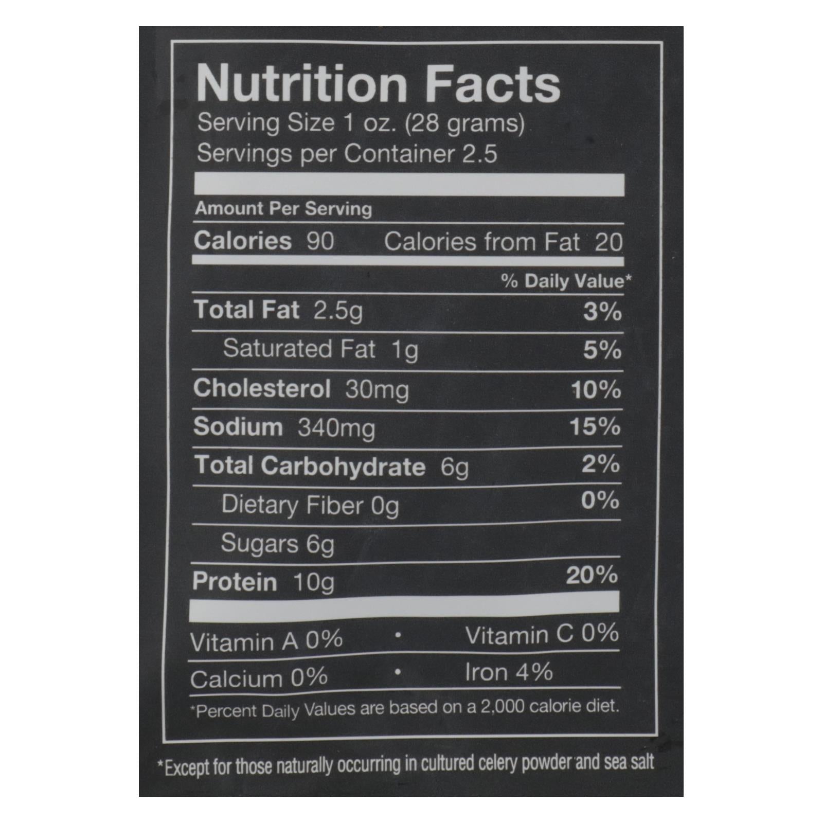 Chef's Cut Real Steak Jerky | Chipotle Cracked Pepper (Pack of 8)