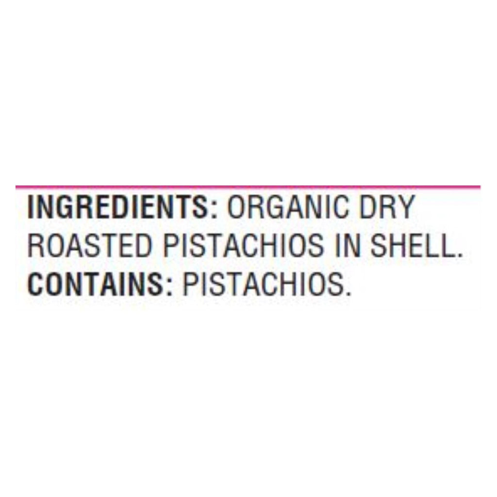 Woodstock Organic Dry Roasted Unsalted Pistachios, 8 x 7 Oz. Packs