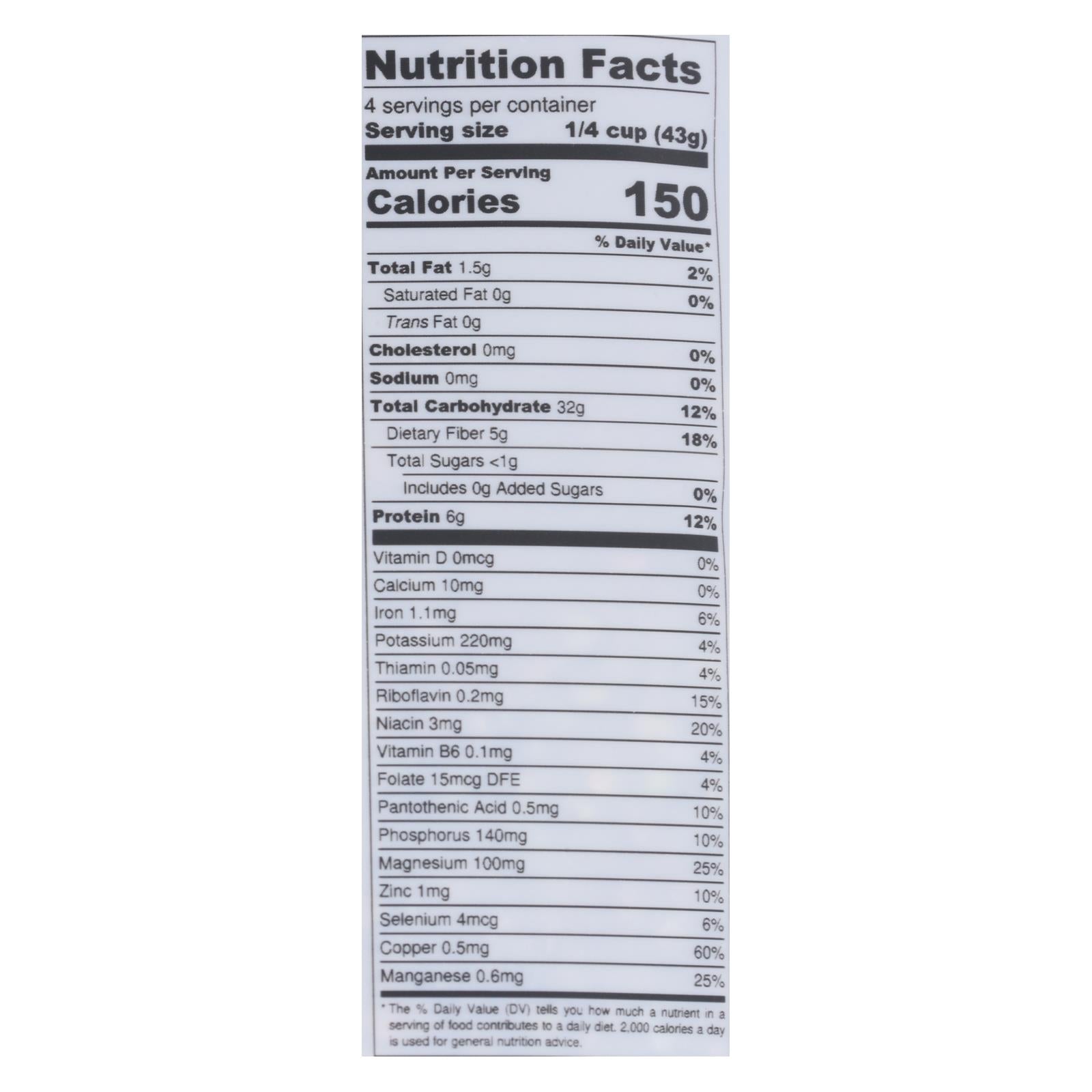Lil Bucks Buckwheat Sprouted Original, 6 Ounce (Pack of 6)