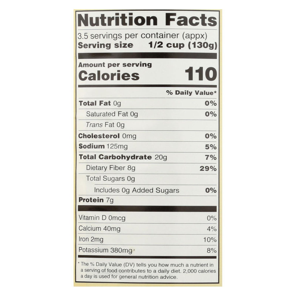 Omena Organics Black Beans Bulk 15 Oz., Pack of 12