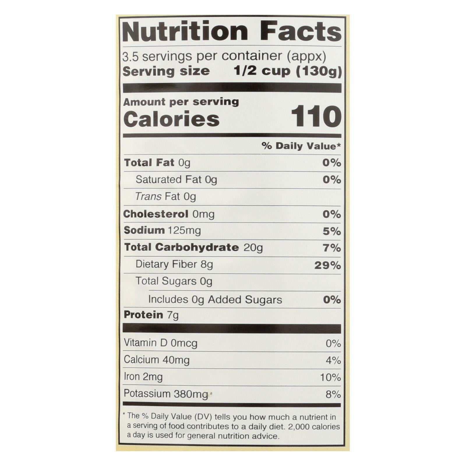 Omena Organics Black Beans Bulk 15 Oz., Pack of 12