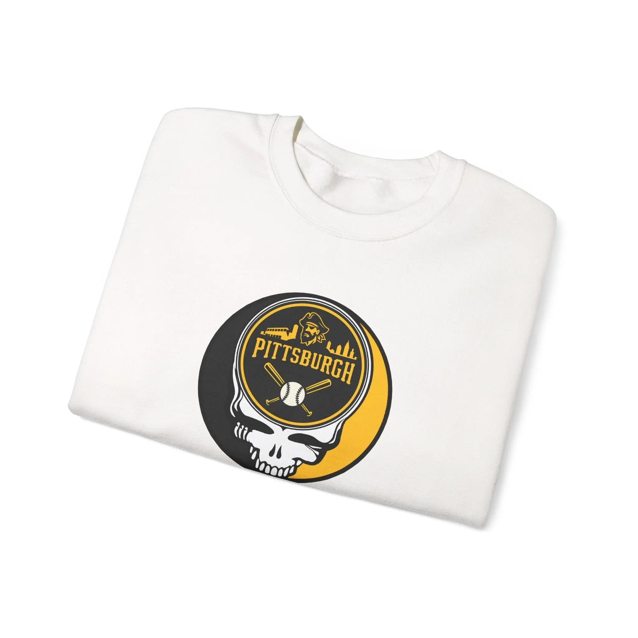Pittsburgh Pirates Original Stealie Grateful Dead Crewneck Grateful Dead Sweatshirt