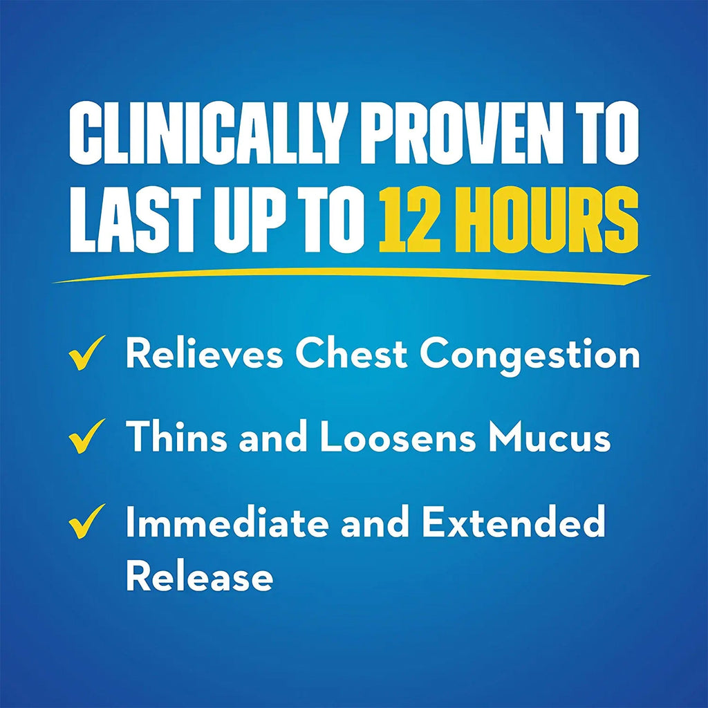 Mucinex® Guaifenesin Cold and Cough Relief 63824000815