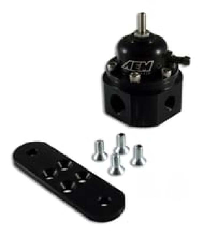 AEM Electronics Universal Fuel Pressure Regulator Black