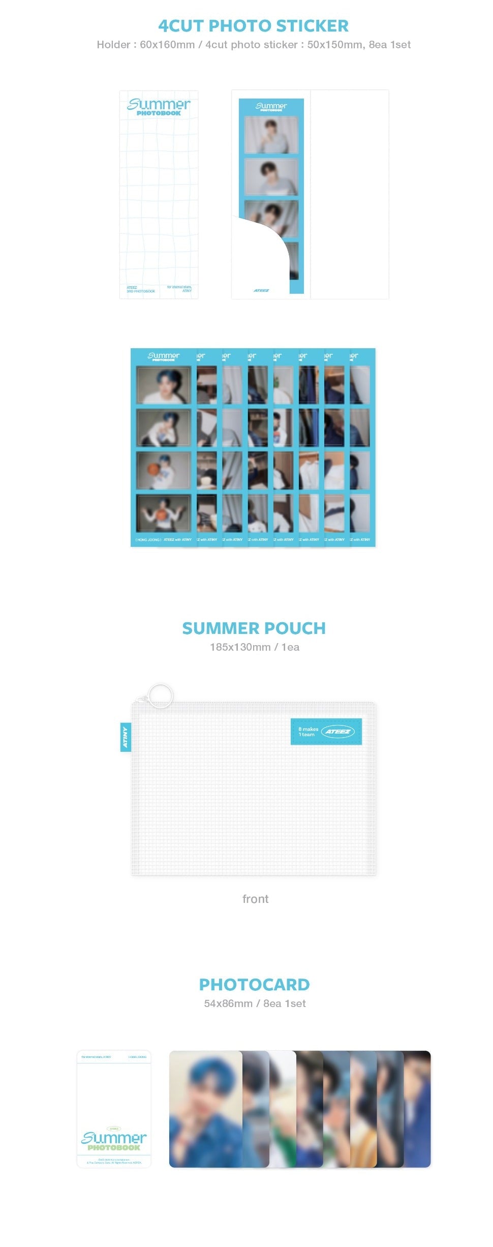 ATEEZ 2023 Summer Photobook