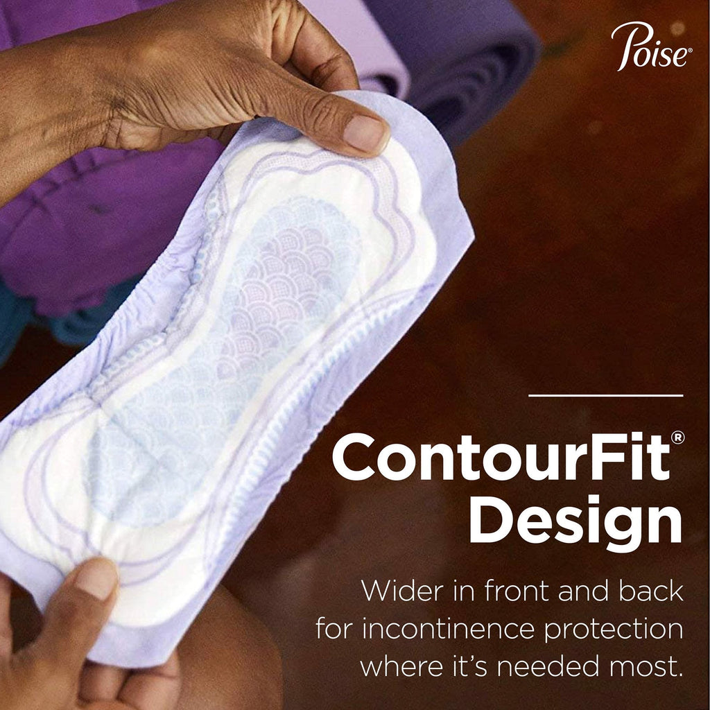 Poise® Bladder Control Pads for Women, Heavy Absorbency, 3 x 11 Inch 19568