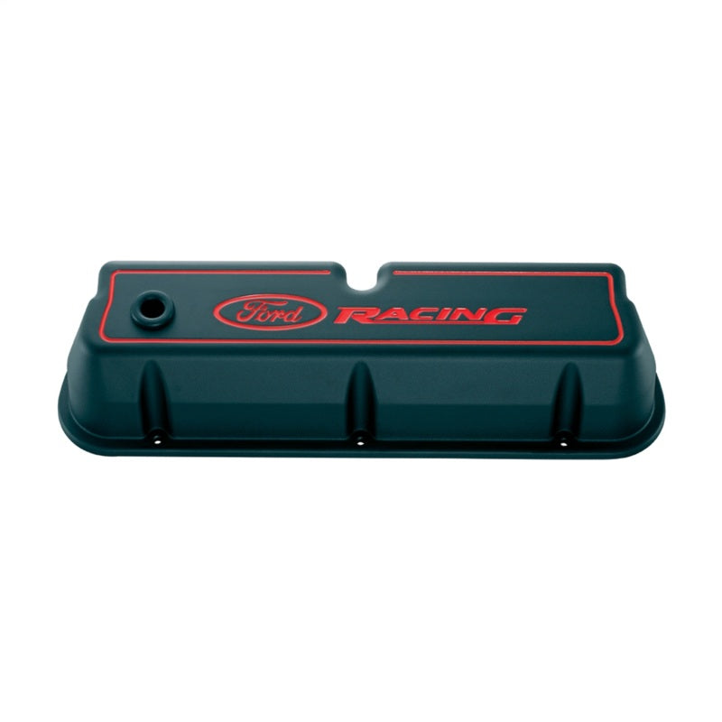 Ford Die Cast Alm Valve Cover Set w/Ford Racing Logo FRD302-003