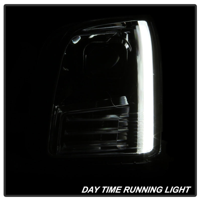 SPYDER xTune 06-09 Ford Fusion Light Bar DRL Projector Headlights - Chrome (PRO-JH-FFU06-LB-C) 9042126
