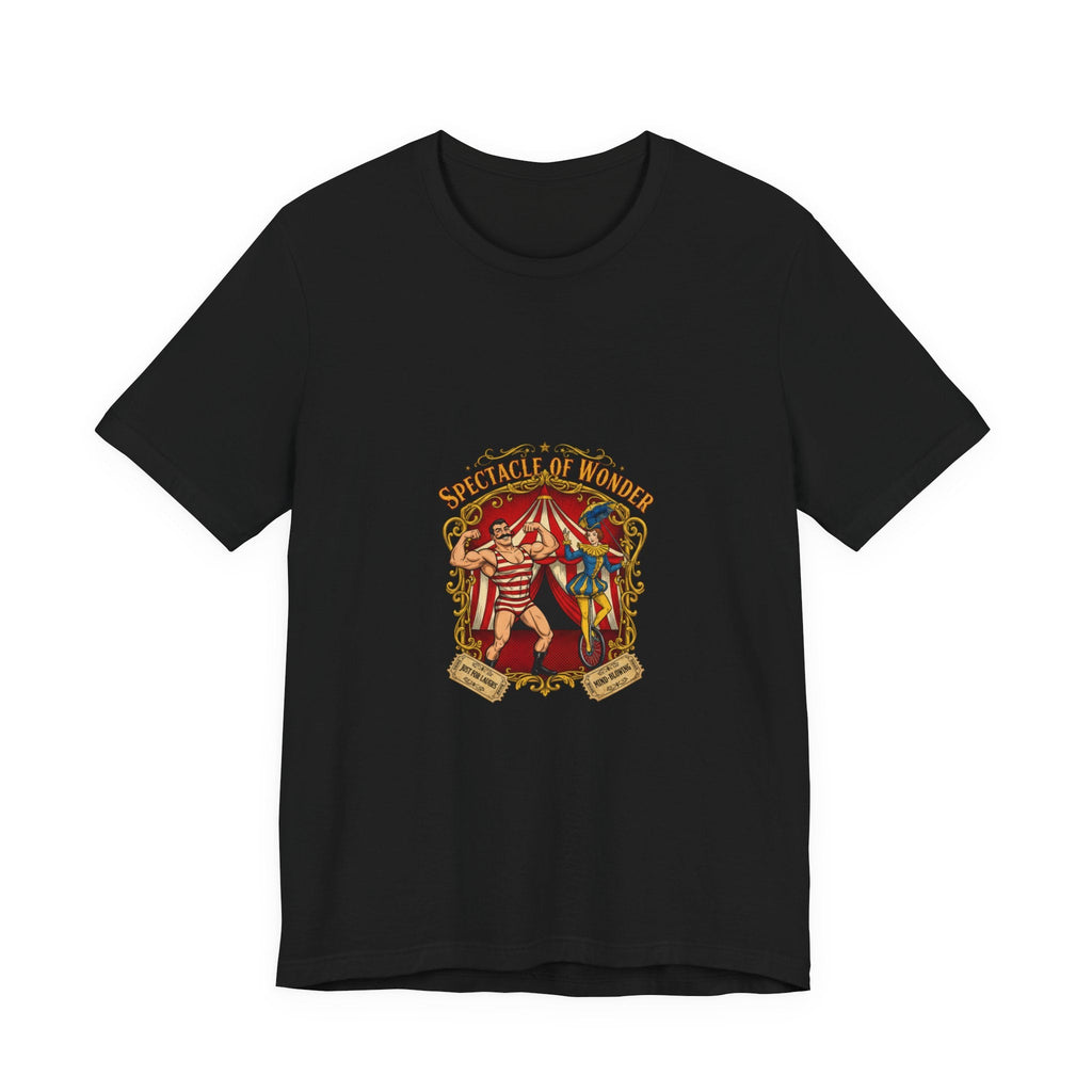 "Spectacle of Wonder" Vintage Circus T-Shirt | Retro Carnival Graphic Tee