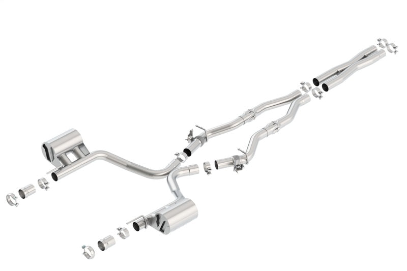 Borla 16-17 Dodge Challenger R/T 5.7L MT/AT ATAK Catback Exhaust (w/MDS Valves ONLY) 140714