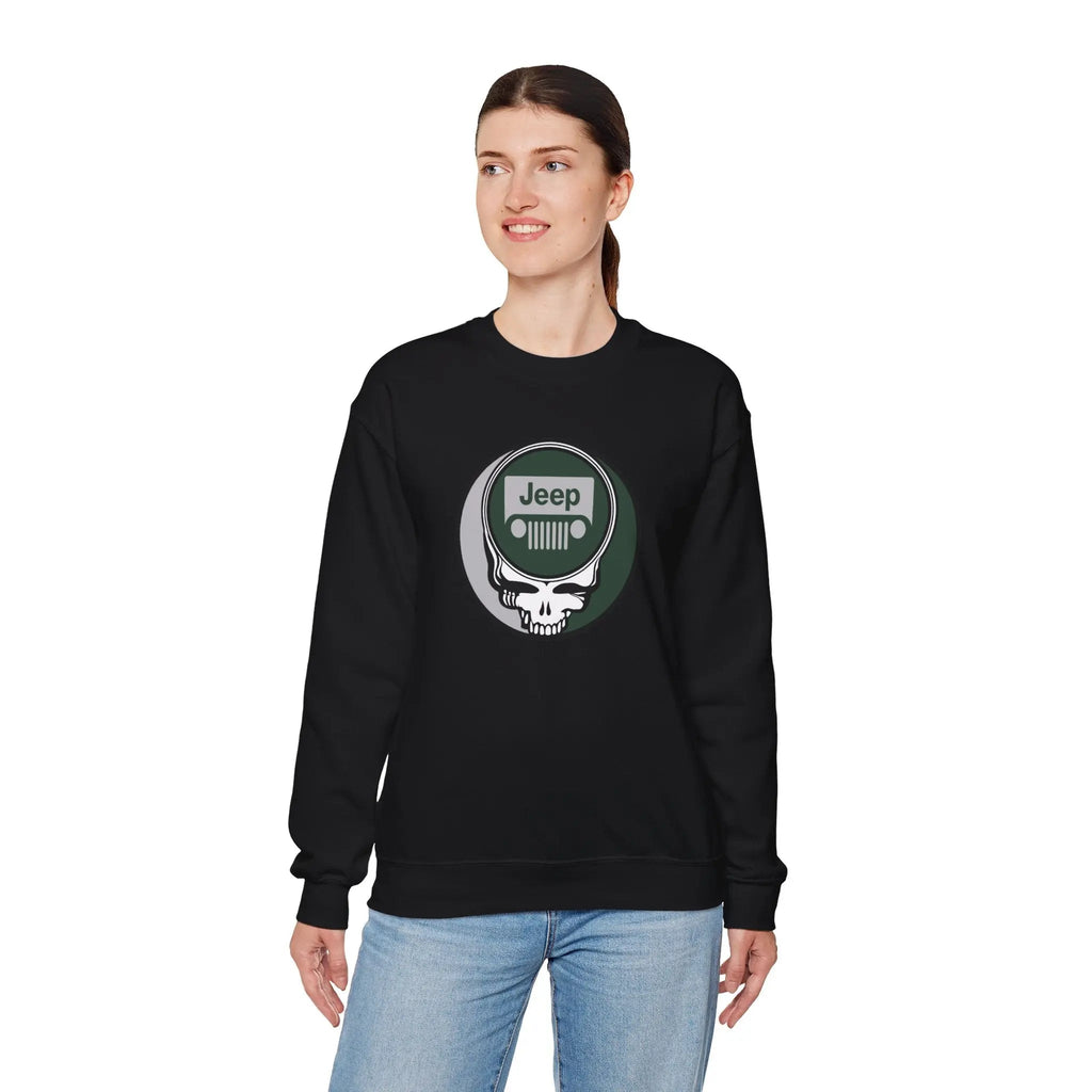 Jeep Stealie Crewneck | Grateful Dead Sweatshirt
