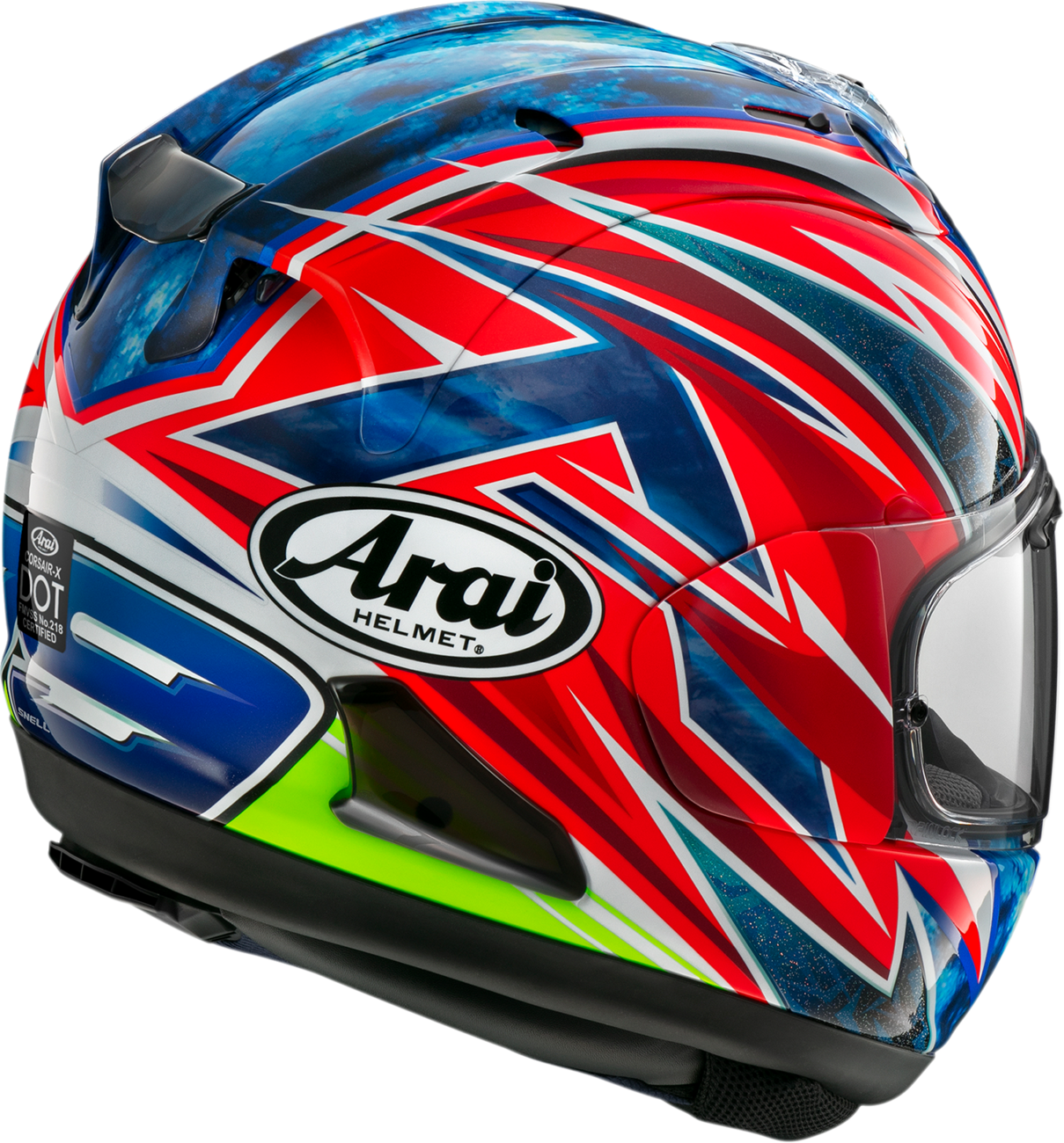 ARAI HELMETS, Arai Helmets Corsair-X Ogura Large Helmet with VAS Shield Mechanism and Enhanced Comfort