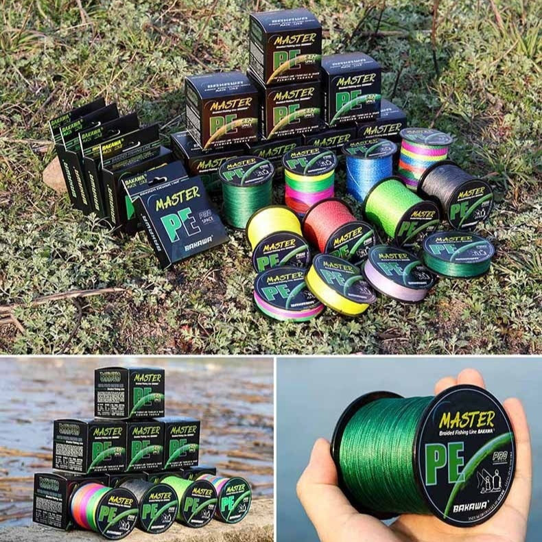 PE4 Braided 300m Fishing Line For Lure Casting And Long-distance Casting
