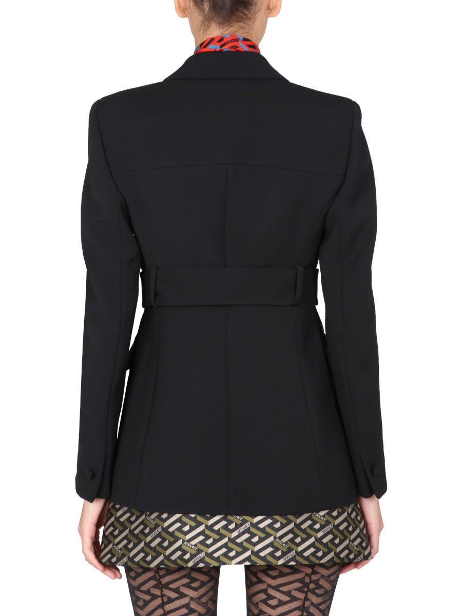 Versace Women Jacket With Medusa Button