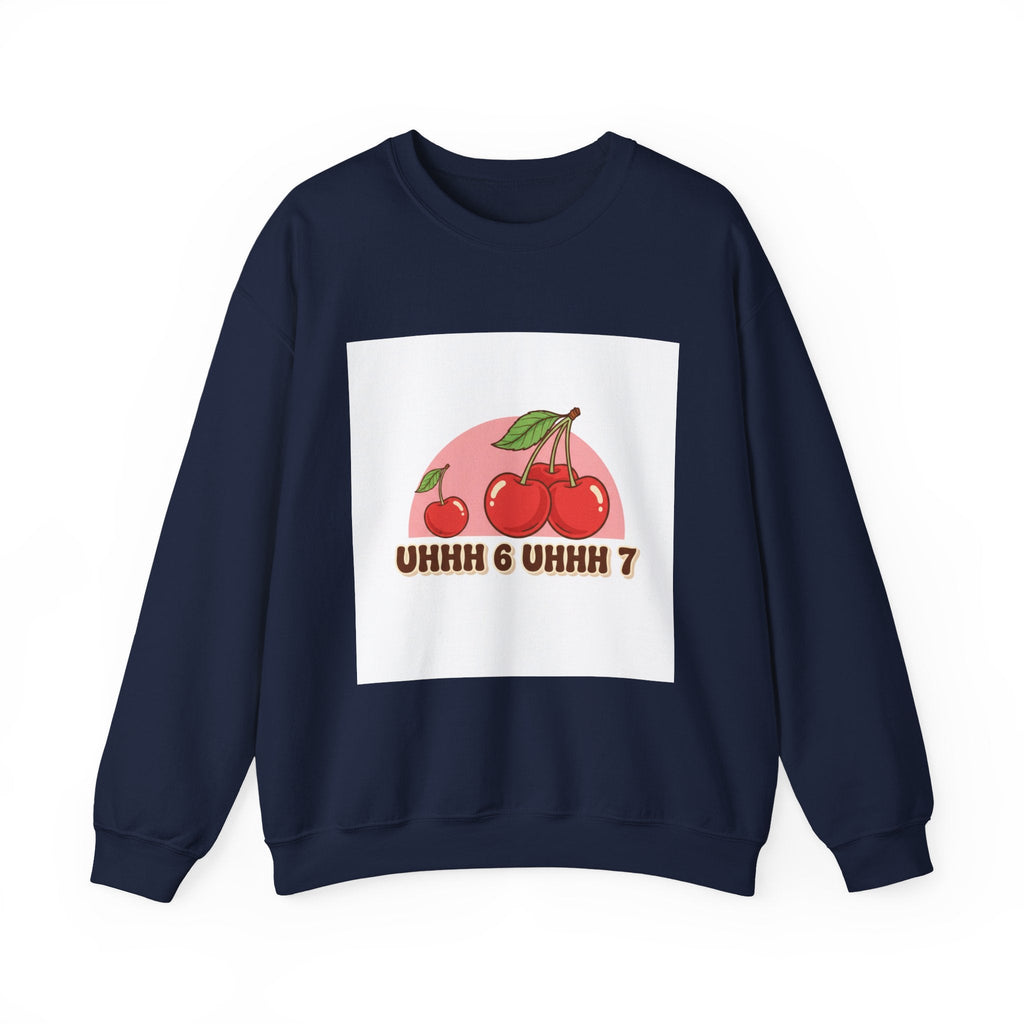 Retro Cherry Graphic Sweatshirt | kawaii fruit design