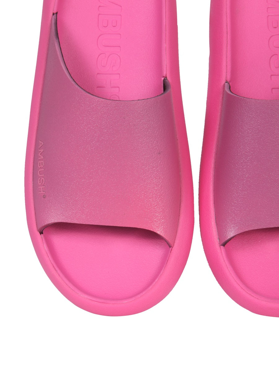 Ambush Women Rubber Slide Sandals