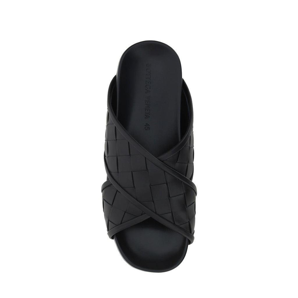 Bottega Veneta Intrecciato Leather Sandals