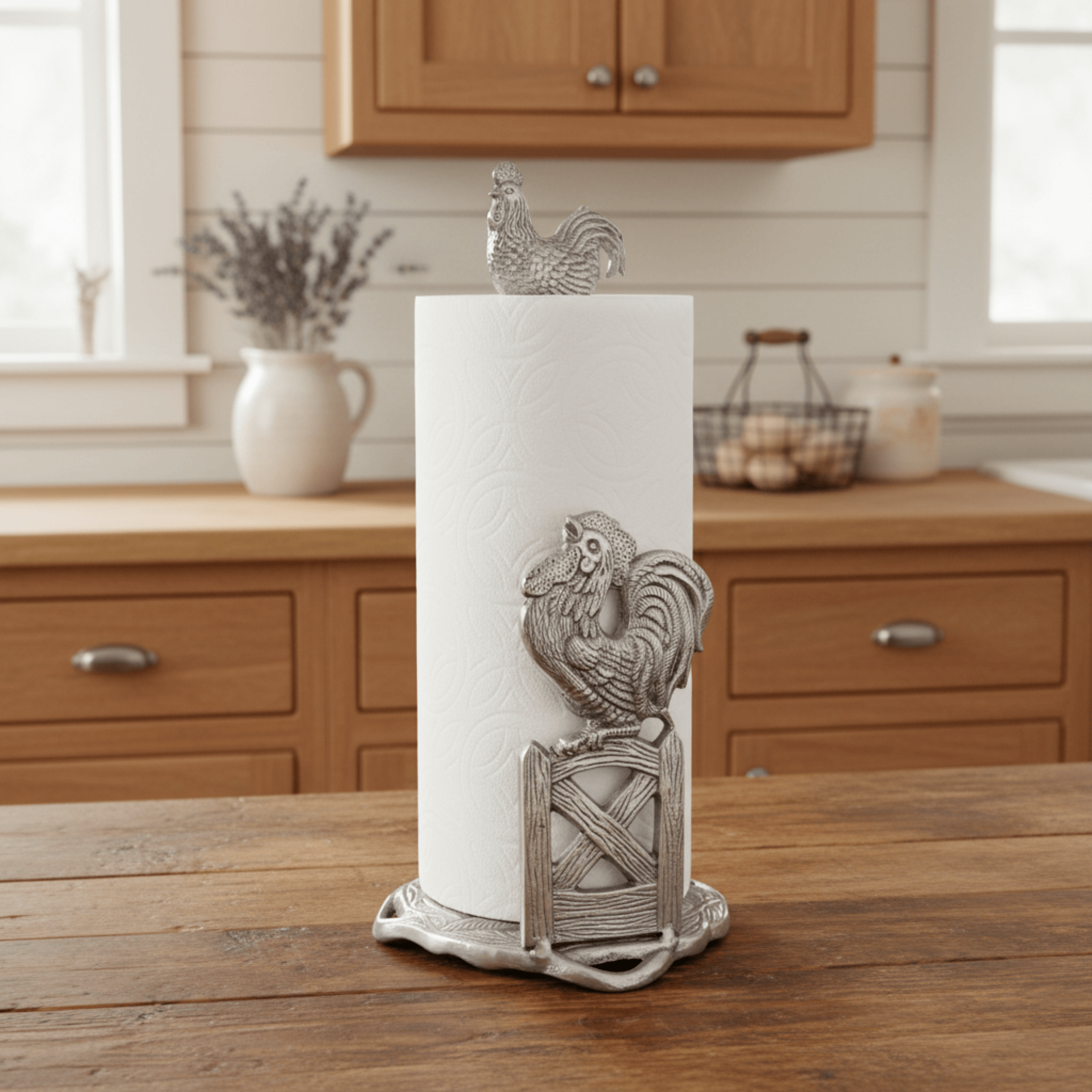 Rooster Paper Towel Holder
