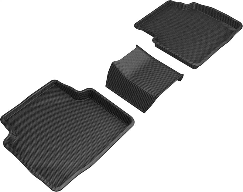 3D MAXpider Ford Escape 20-  Kagu Floor Liners 2nd Row Blk M3DL1FR12321509