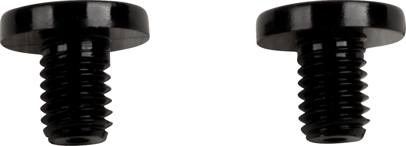 ARAI HELMETS, ARAI Helmets XD-5 Peak Screw Kit - Black (Part Number 111010)