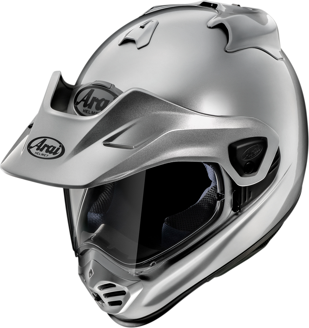 ARAI HELMETS, ARAI HELMETS XD-5 Aluminum Silver Helmet - XS (Part Number 0140-0411)