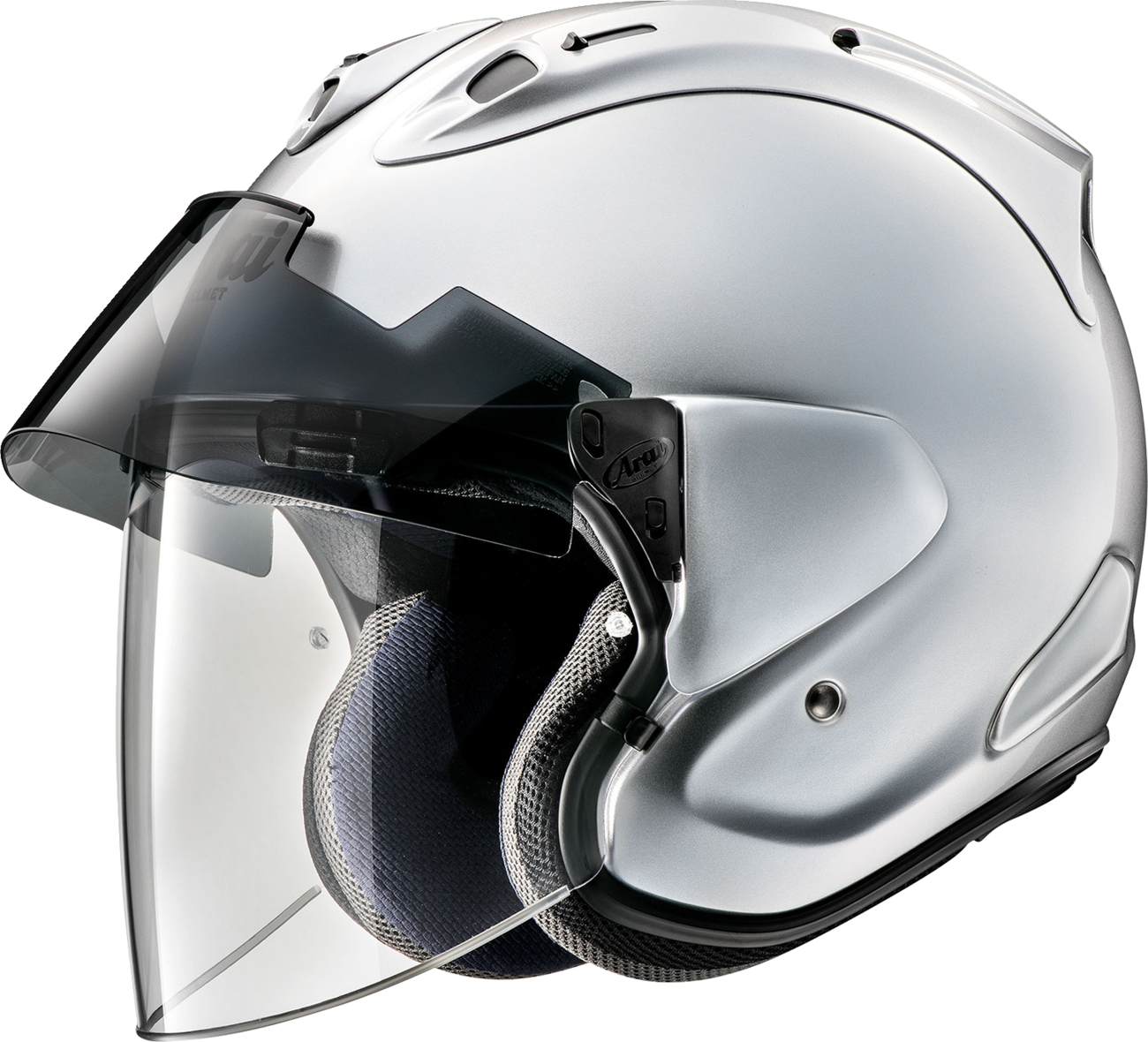 ARAI HELMETS, Arai Helmets Ram-X Helmet - Aluminum Silver, Medium (Part Number 0104-3554) for Enhanced Safety and Comfort