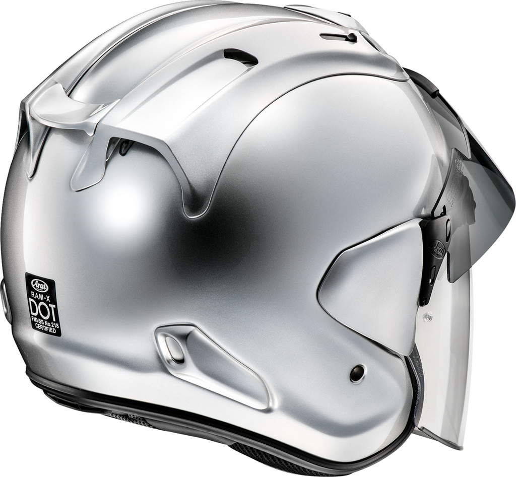 ARAI HELMETS, Arai Helmets Ram-X Helmet - Aluminum Silver, Medium (Part Number 0104-3554) for Enhanced Safety and Comfort