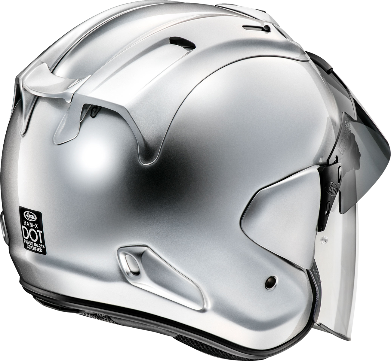 ARAI HELMETS, Arai Helmets Ram-X Helmet - Aluminum Silver, Medium (Part Number 0104-3554) for Enhanced Safety and Comfort