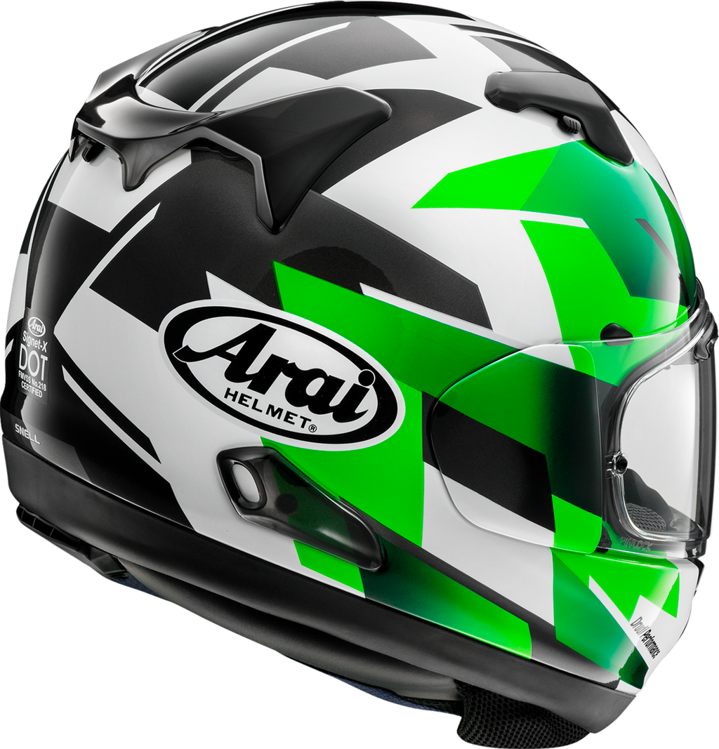 ARAI HELMETS, ARAI HELMETS Signet-X Helmet - Flag Italy - Medium (Part No. 0101-18513)