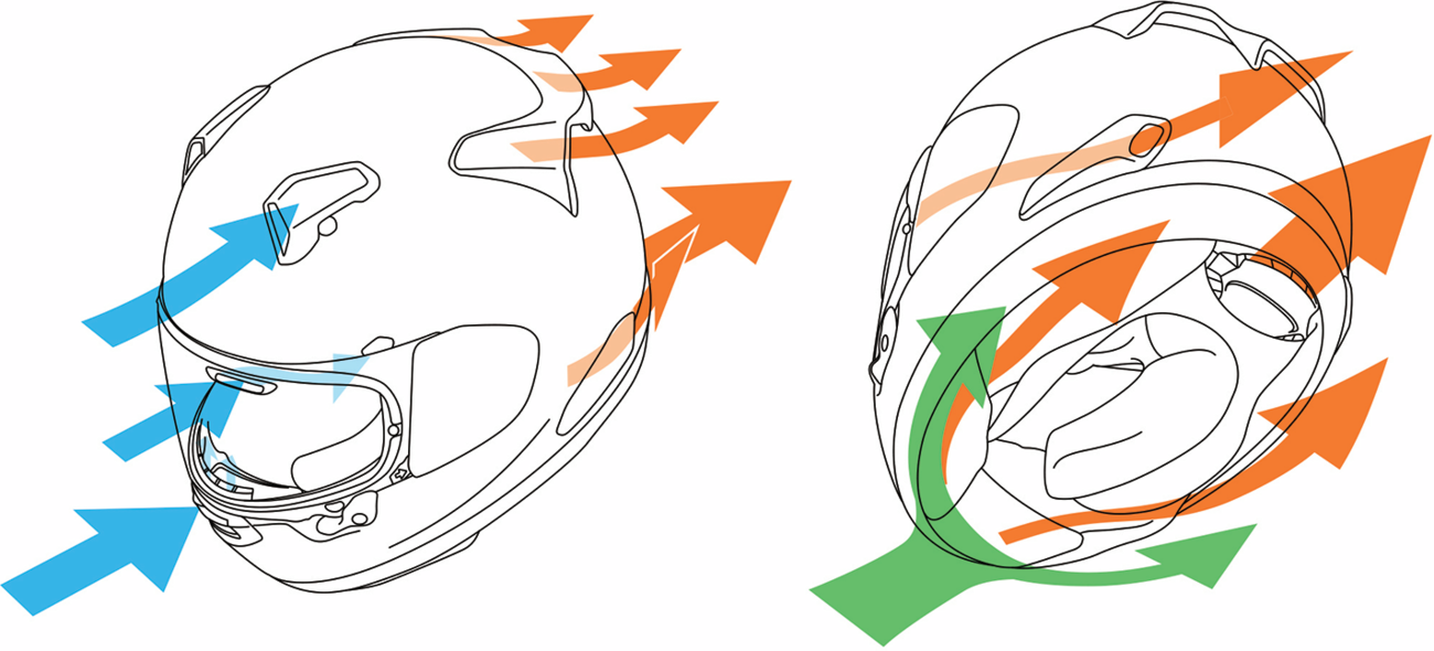 ARAI HELMETS, Arai Helmets Quantum-X XL Aluminum Silver Motorcycle Helmet with VAS Max Vision Shield