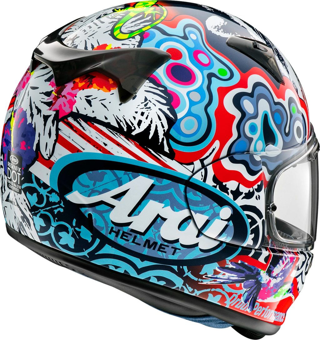 ARAI HELMETS, ARAI Helmets Regent-X Jungle-2 XS with Variable Axis System Shield and Custom Fit Features