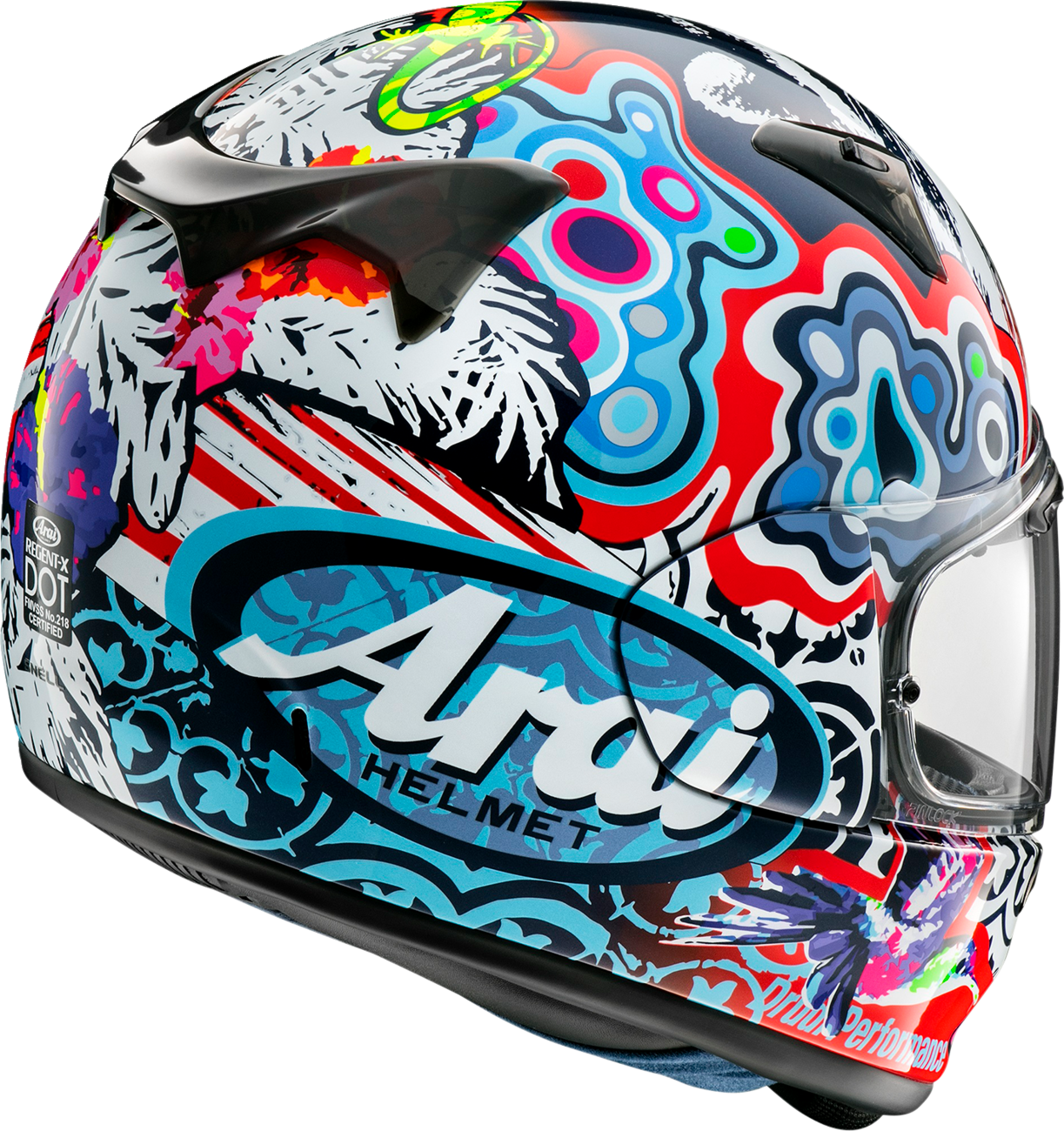 ARAI HELMETS, ARAI Helmets Regent-X Jungle-2 XS with Variable Axis System Shield and Custom Fit Features