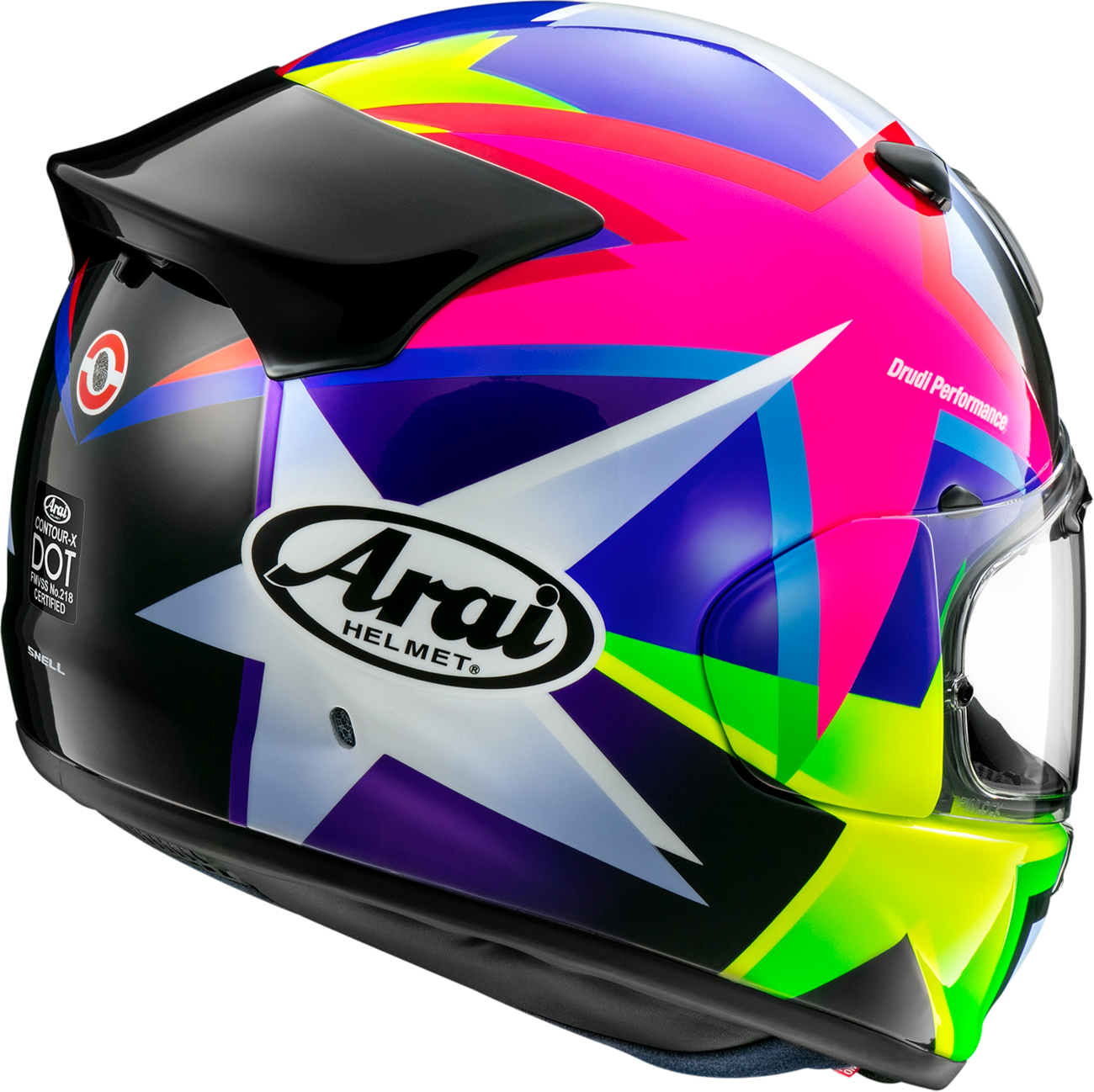 ARAI HELMETS, ARAI HELMETS Contour-X Star Helmet - XS (Part Number 0101-18579)