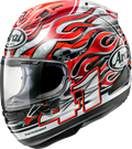 ARAI HELMETS, ARAI HELMETS Corsair-X Haga GP Helmet with VAS Shield Mechanism and Advanced Ventilation