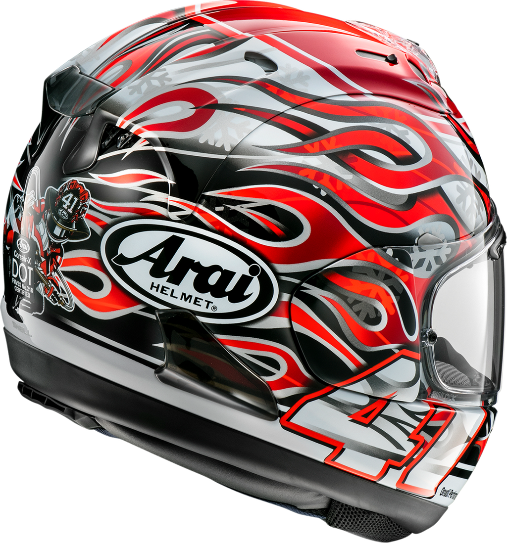ARAI HELMETS, ARAI HELMETS Corsair-X Haga GP Helmet with VAS Shield Mechanism and Advanced Ventilation