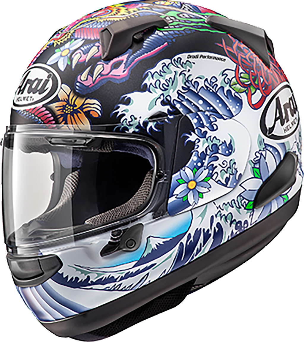 ARAI HELMETS, Arai Helmets Quantum-X Helmet - Oriental Black Frost, Medium (Part No. 0101-17707)